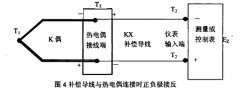 補償電纜使用中的錯誤與產(chǎn)生的誤差